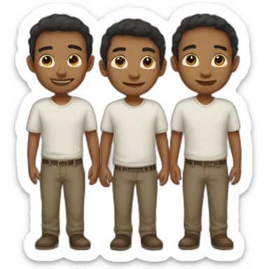 three brothers sticker