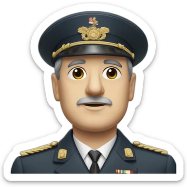 Charles de Gaulle sticker