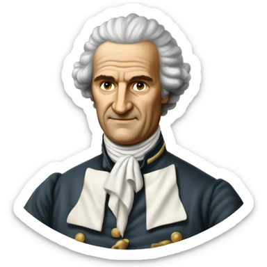 Jean-Jacques Rousseau, Genevan philosopher sticker