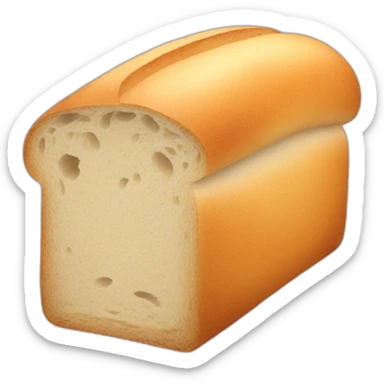 sliced loaf of bread sticker