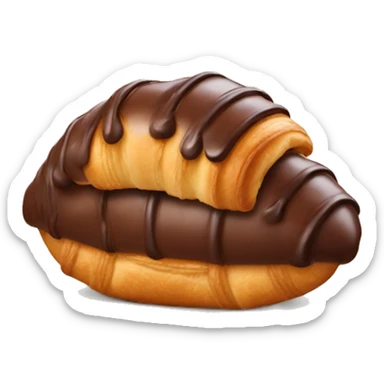 Chocolare croissant sticker