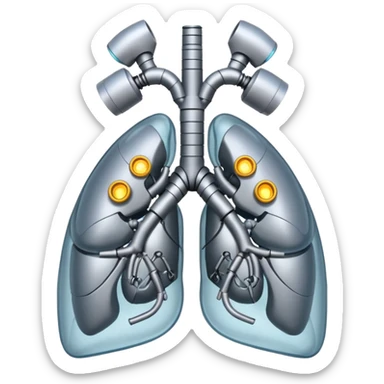 robotic lung sticker
