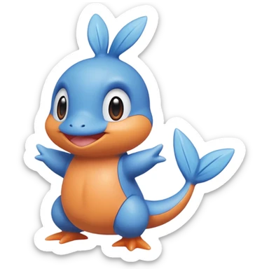 Mudkip (full body) sticker