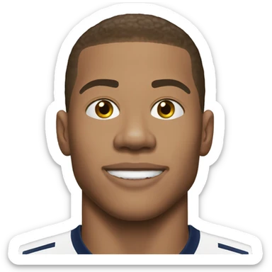 Mbappé choqué  sticker