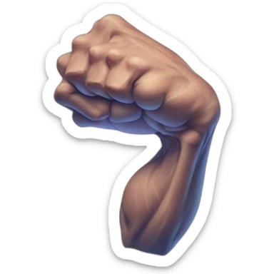 muscled arm with Siilo logo as tattoo sticker