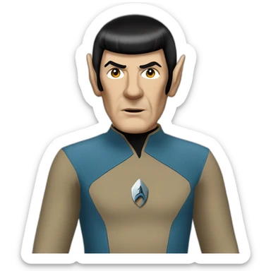 Spock Vulcan sticker