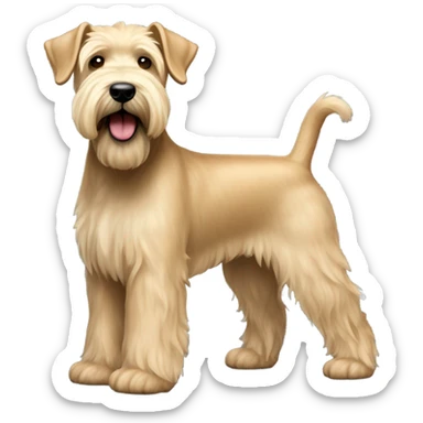 Wheaten terrier sticker