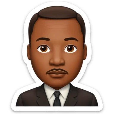 Martin Luther King Jr sticker