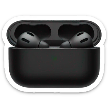 Black AirPod max sticker
