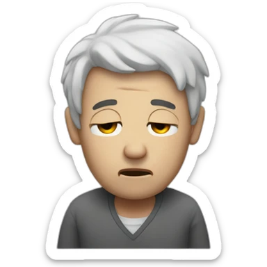 harold in pain sticker