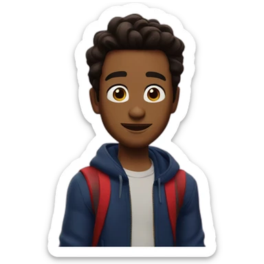 Miguel O’Hara from Spider-Man across the spiderverse  sticker