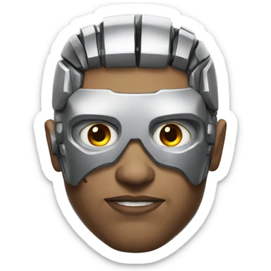 Cyborg DC sticker
