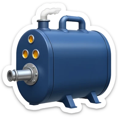 navy blue boiler emoji sticker