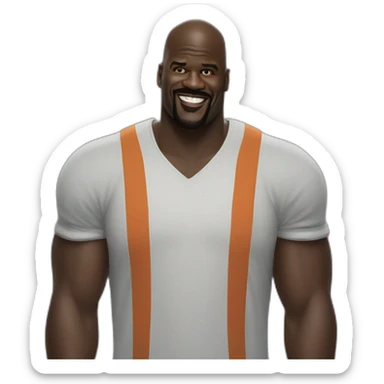 shaquille o'neal sticker