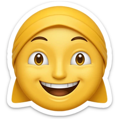 Create a emoji for soory and keep smiling always.Create a emoji for soory and keep smiling always.also above the head write soory and bottom area write keep smiling always  sticker