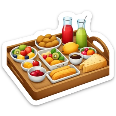 Food Serving Tray sticker