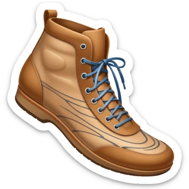 a shoe with a foot inside, stepping and showing a clear shoe print below. and leg with motion line







 sticker
