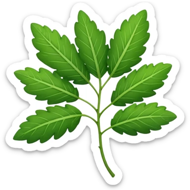 A Mexican herb sticker