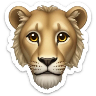 Leo zodiac sign sticker