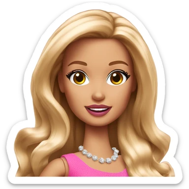 barbie sticker