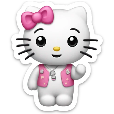 Hello kitty sticker