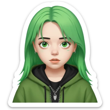 Billie Eilish sticker
