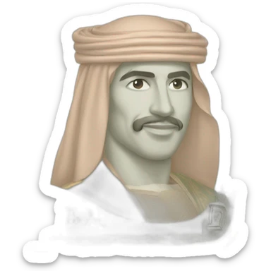 Bahrain dinar sticker