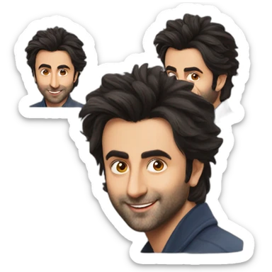 Ranbir kapoor sticker