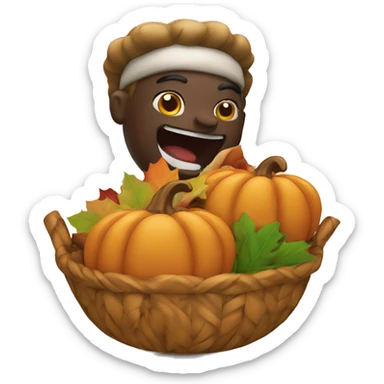 Happy Thanksgiving sticker