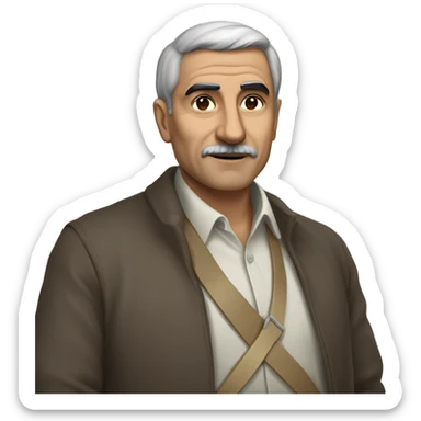 korsan şapkası takan muhabbet kuşu sticker