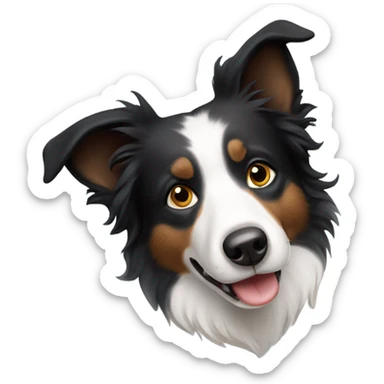 Border collie sticker