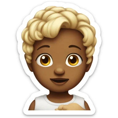 baby tiny a lot sticker