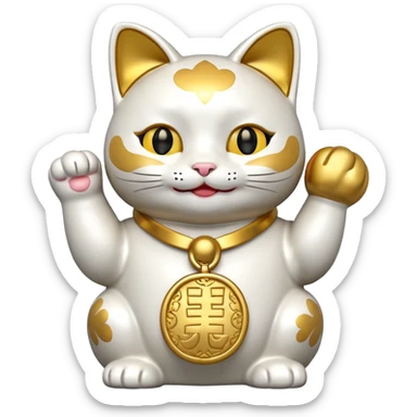 maneki-neko sticker