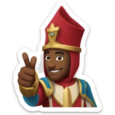 Prince Sidon thumbs up sticker