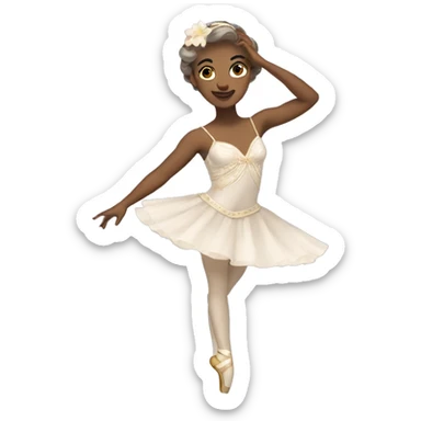 Danseuse étoile  sticker