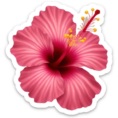 hibiscus sticker