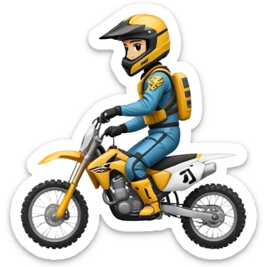 Motocross sticker