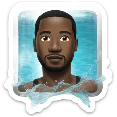 Meek mill swimming sticker