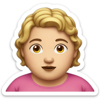 obese-girl sticker
