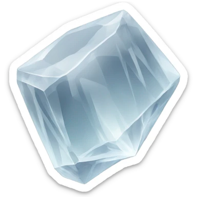 a clear quartz sticker