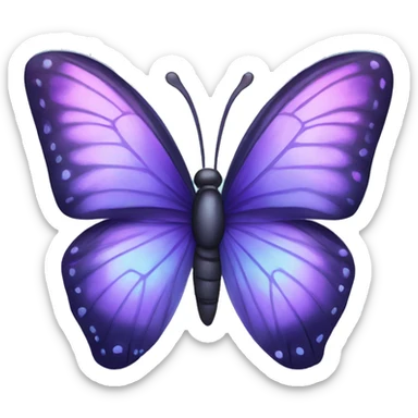 magical butterfly sticker
