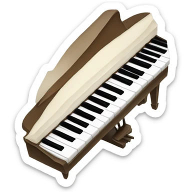 piano sticker
