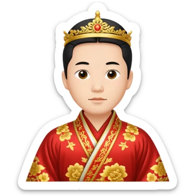 A Chinese princes sticker