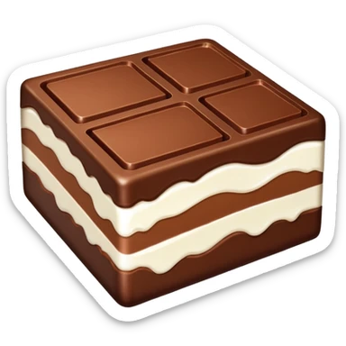 Kinder Milk Slice sticker
