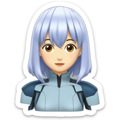 rei ayanami sticker