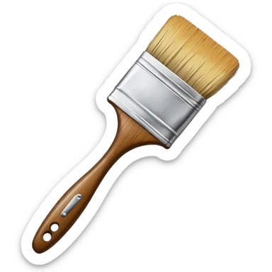 painting brush sticker