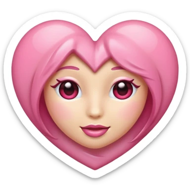 Mache einen coquette emoji sticker