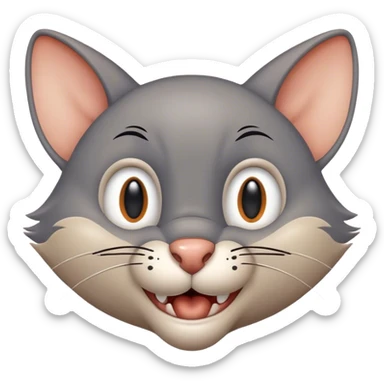 Tom and Jerry sticker