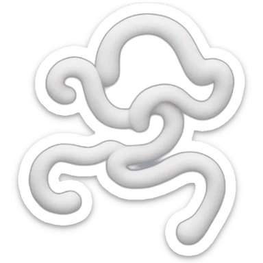 squiggle sticker