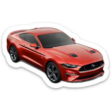 2022 Mustang GT sticker